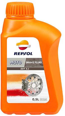 Тормозная жидкость Repsol Moto Brake DOT 5.1 Fluid 0,5л  