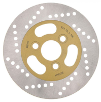 Тормозной диск передний SUZUKI AN 125 BURGMAN '95-'08, TR 50 '98-'00, UE 125 '01-'03, UG 110 '98-'02 (180X38X4MM) (3X10,5MM) MTX MDS05045