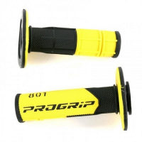 Ручки руля PROGRIP PG801 (22+25MM 115MM) жёлтый/чёрный (PG801YLF/BK) PA080100GF02