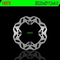 Тормозной диск NG задний SHERCO 250/300/450 14-18 (220X112X4,0MM) (4X10,5MM) NG1497X