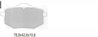 Тормозные колодки GALFER FD127G1651 (FA136)