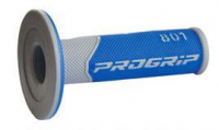 Ручки руля PROGRIP PG801 (22+25MM 115MM) серый/синий (PG801/9) PA080100GRBL