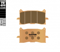 Тормозные колодки GALFER FD499G1370 (FA679)