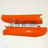 Пластиковая защита вилки KTM SX/SXF '01-'06, EXC '01-'07 UFO KT03064127