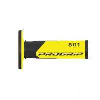 Ручки руля PROGRIP PG801 (22+25MM 115MM) чёрный/жёлтый (PG801/2) PA080100NEGI