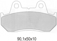 Тормозные колодки GALFER FD054G1651 (FA69)
