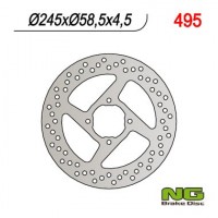Тормозной диск NG задний YAMAHA YFM 350 WARRIOR '00-'03 (245x58,5x4,5) NG495