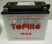 Аккумулятор TOPLITE YB16-B