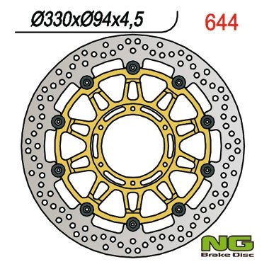 Тормозной диск NG передний HONDA CBR 900RR 00-03 (330x94x4,5) NG644