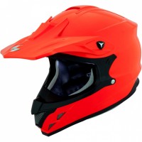 Шлем кросс Scorpion VX-34 HI Viz Orange. Размер М. 