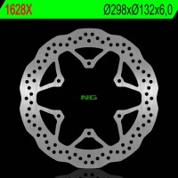 Тормозной диск NG задний YAMAHA XV 950 SPEED IRON 15-18, SCR 950 15-18, XV 950 RACER 15-18 (298X132X6,0MM) (6X8,5MM) NG1628X