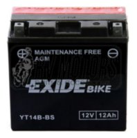 Аккумулятор EXIDE ET14B-BS = YT14B-BS