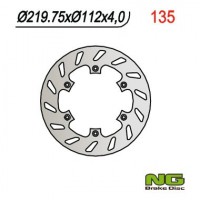 Тормозной диск NG задний HUSABERG 350/400/450/501 '90-'98 (220X112X4) NG135 