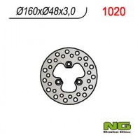 Тормозной диск NG передний SUZUKI LTR 450 (06-) (160x48x3) NG1020