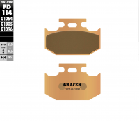 Тормозные колодки GALFER FD114G1396 (FA152)