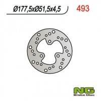 Тормозной диск NG задний POLARIS SCRAMBLER 400/500 (177x51x4,5) NG493
