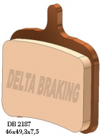 Тормозные колодки DELTA BRAKING DB2187RD-N3 (FA460)