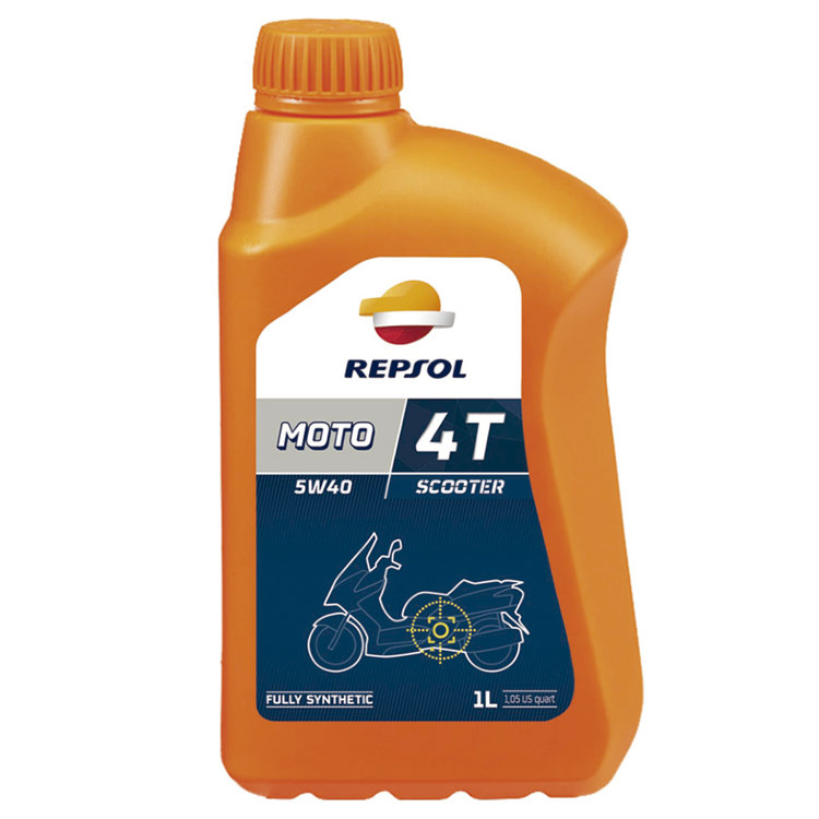 Моторное масло Repsol Scooter 5W40 4T 1л 