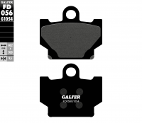Тормозные колодки GALFER FD056G1054 (FA81)