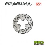 Тормозной диск NG передний HONDA TRX 450R '05-'06, TRX 400EX '01-'03 (173x53,2x4) NG651