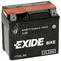 Аккумулятор EXIDE ETX5L-BS = YTX5L-BS
