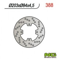 Тормозной диск NG задний YAMAHA TZR 50/MBK 50 (203x84x4,5) NG388