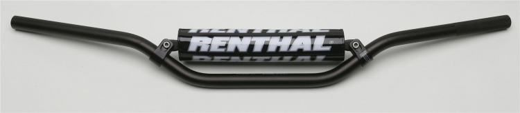 Алюминиевый руль RENTHAL 22mm MX Mini Handlebar KTM 50 SX (12-13) Черный 825-01-BK-04-227