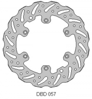Тормозной диск передний BETA 2T/4T '13-21,  (260X126,5X3MM) (6X6,5MM) (NG1293) DELTA BRAKING ONL_DBD057G