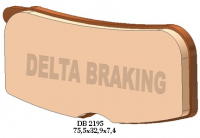 Тормозные колодки DELTA BRAKING DB2195RD-N4 (FA474)