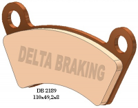 Тормозные колодки DELTA BRAKING DB2189QD-D (FA482)