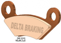Тормозные колодки DELTA BRAKING DB2191QD-D (FA483)