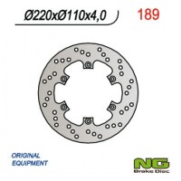 Тормозной диск NG задний APRILIA 50 RX 92-05, PEGASO 50 (220x110x4) NG189