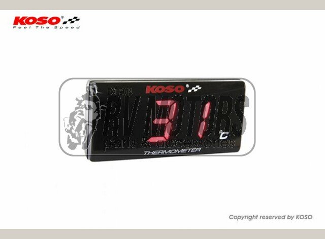 Универсальный влагозащищённый термометр KOSO BA024R11