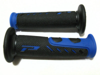 Ручки руля PROGRIP (22+25MM 122MM) чёрный/синий PG725/7