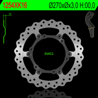 Тормозной диск NG передний KTM / HUSABERG 270X3 (NG1254XK16) NG1254XKOV16