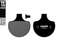 Тормозные колодки GALFER FD124G1054 (FA94)