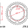 Приводная звезда SUNSTAR 1-3517 40 (JTR 260.40) 