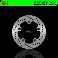 Тормозной диск NG задний SUZUKI GSXR 1000 17-18 (220X110X5,0MM) (5X10,5MM) NG1649