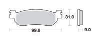 Тормозные колодки SBS 155HF (FA275) 