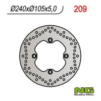 Тормозной диск NG задний HONDA XL 600V, CB 500, CBF 600 (240x105x5) NG209