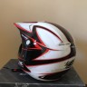 Шлем кросс O'Neal 5 Series friction чёрный/красный/белый. Размер XS.