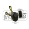 Светодиодные повороты Flush mount 12 диодов черные