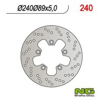 Тормозной диск NG задний SUZUKI GSF/GSR/SV/RF (240x89x5) NG240