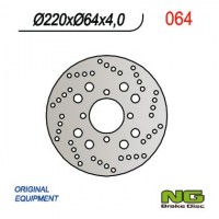 Тормозной диск NG задний SUZUKI AN 125/150 BURGMAN '02-'05 (220X64X4) (4X10,5MM) NG064