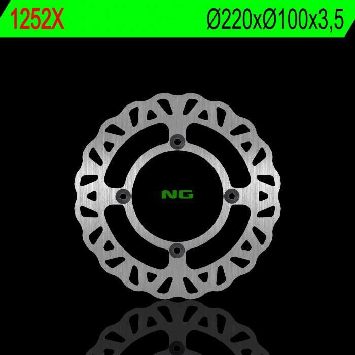 Тормозной диск NG задний BETA RR/RE 125 08-18, RR 50 12-18 NG1252X