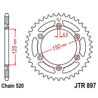 Приводная звезда JT JTR897.52SC (PBR 899)