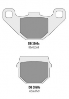 Тормозные колодки DELTA BRAKING DB2060OR-D (FA83)