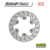 Тормозной диск NG задний YAMAHA YZ 125/250 '98-'01, YZF 250/426 '01 (240x115x4) NG372