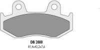 Тормозные колодки DELTA BRAKING DB2080OR-D (FA92)