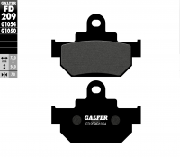 Тормозные колодки GALFER FD209G1054 (FA106)